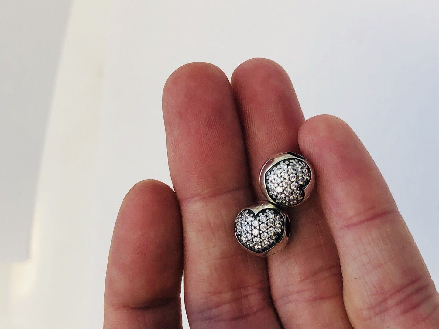 Authentic Pandora Sterling Silver Clear CZ Love of My Life Clip 791053CZ