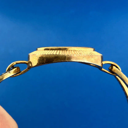 HSN Bellezza Bronze Gold Tone Black Spinel 20 Lira Bangle Fashion Bracelet