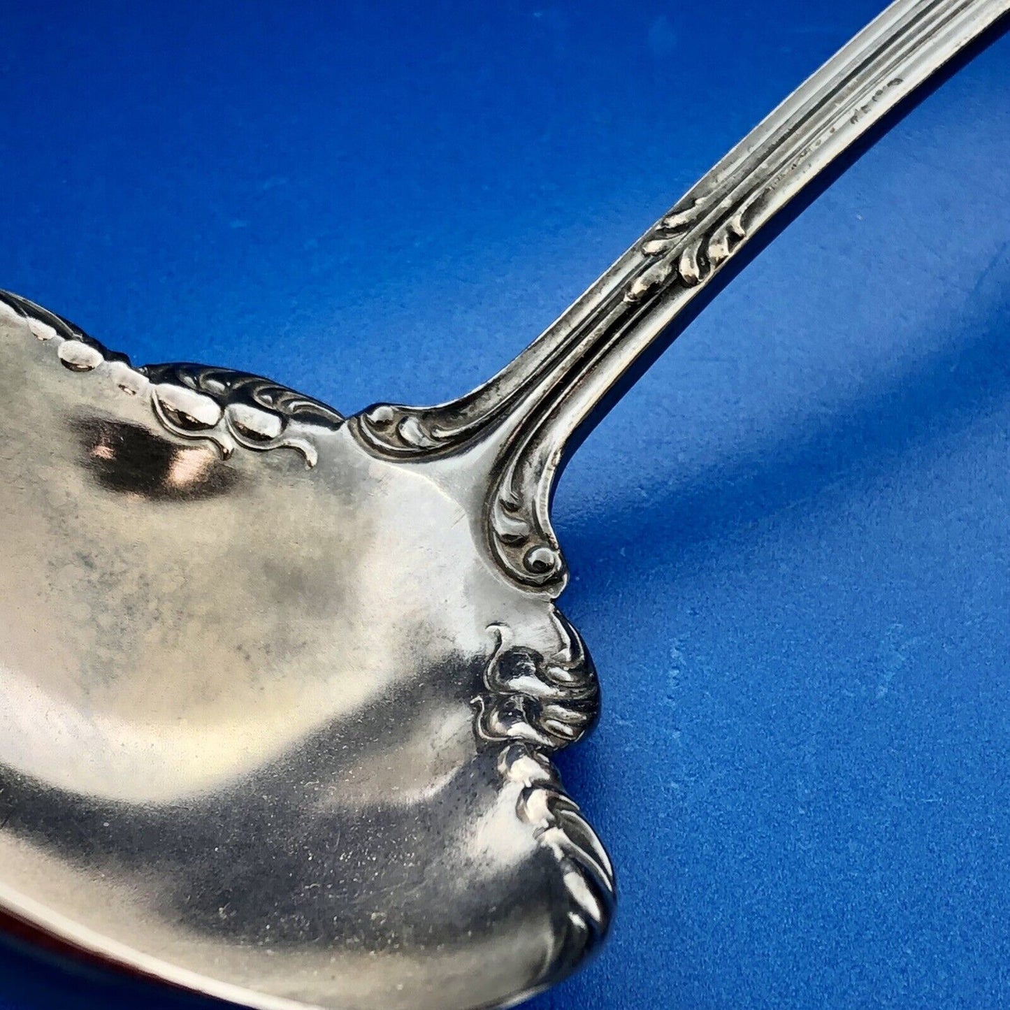 Vintage 1901 Oneida Community Triple Plate Avalon Soup Sauce Ladle Original Box