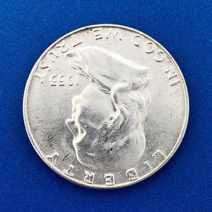 1953 D Franklin Silver Half Dollar Better Key Rare Denver Mint Coin