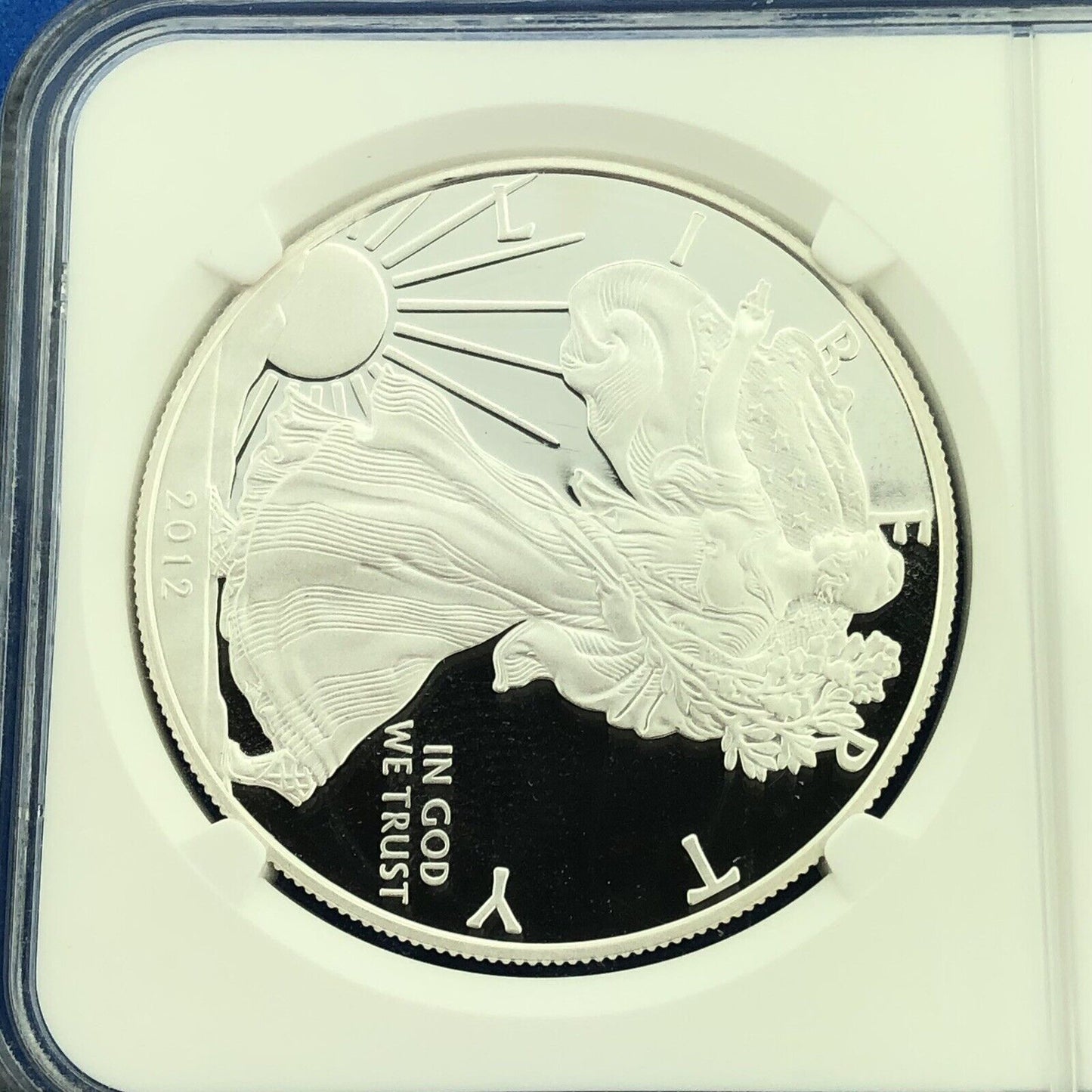 2012 S Proof Silver Eagle 999 Fine Silver NGC PF70 Ultra Cameo Set Early Release