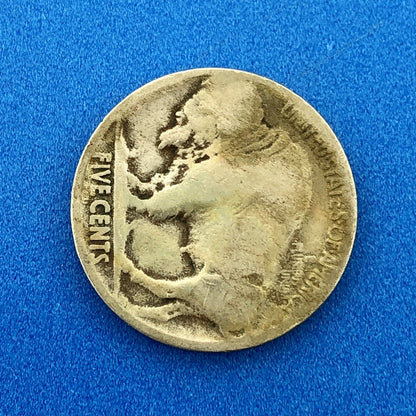 1918 D Indian Head Buffalo Nickel Better Key Scarce Denver Mint Coin