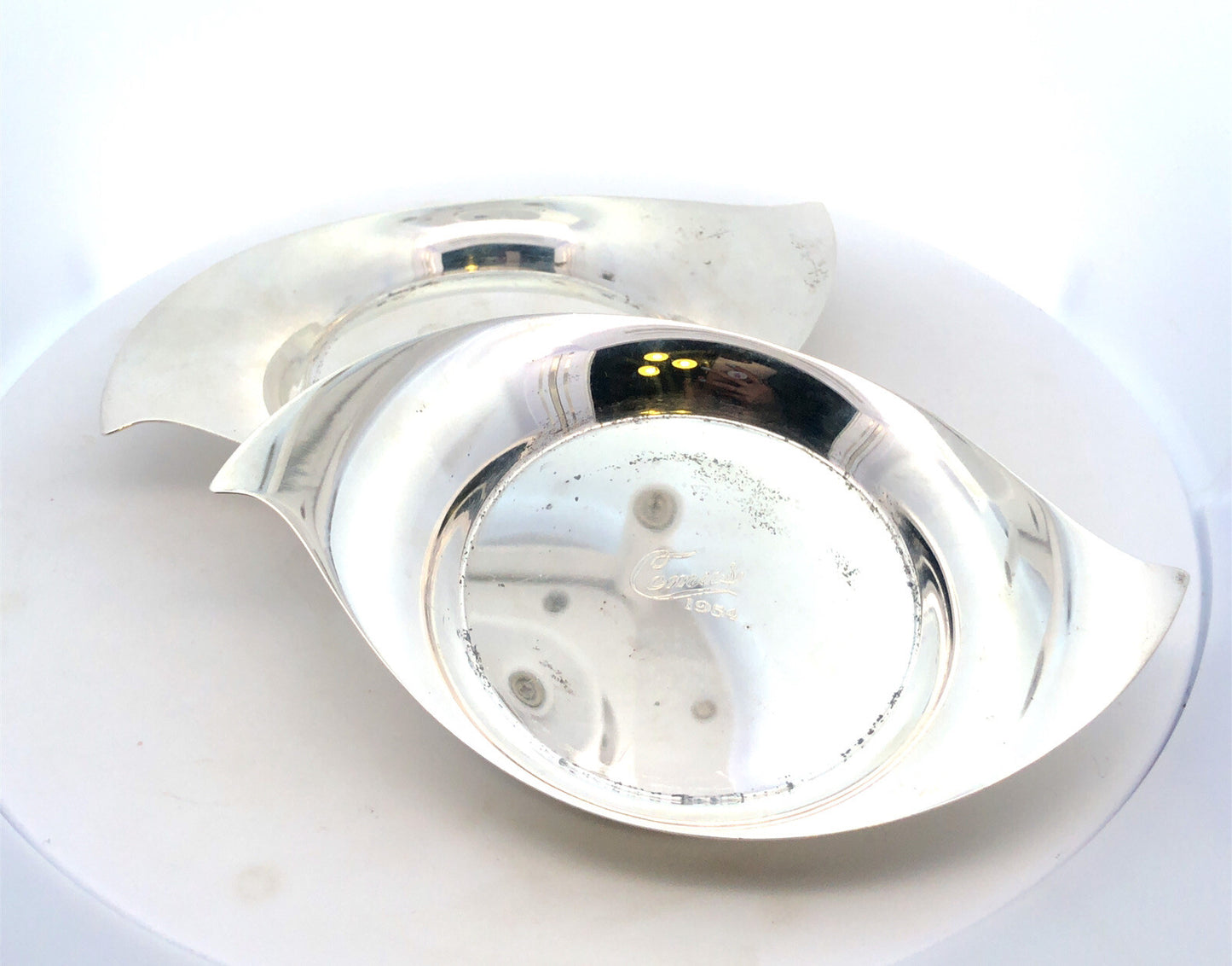 Tiffany & Co 925 Sterling Silver Comus 1954 Mardi Gras Krewe Favor Coaster