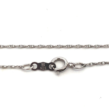 Designer 925 Sterling Silver 10K Yellow Gold Diamond Infinity Eternity Necklace