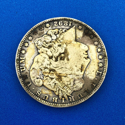 1892 O Morgan Silver Dollar $1 Better Rare Key New Orleans Mint Coin VF