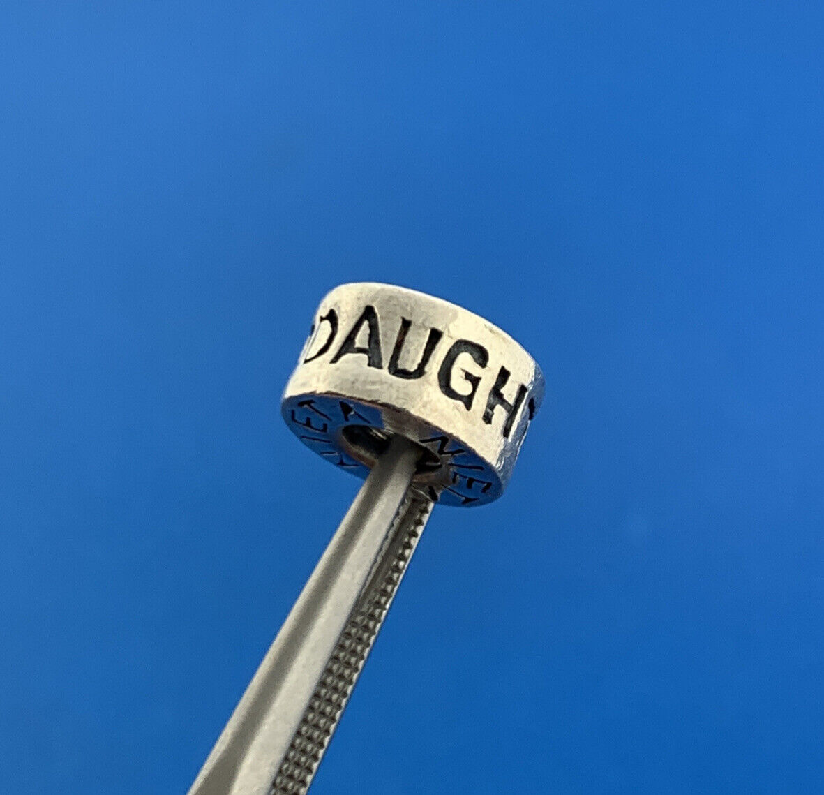 Authentic CHAMILIA Sterling Silver 925 Granddaughter Slide Bracelet Bead Charm