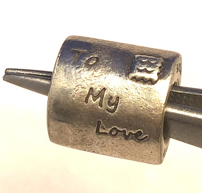 PANDORA ALE 925 Sterling Silver From Me To My Love Letter Envelope 790894 Charm