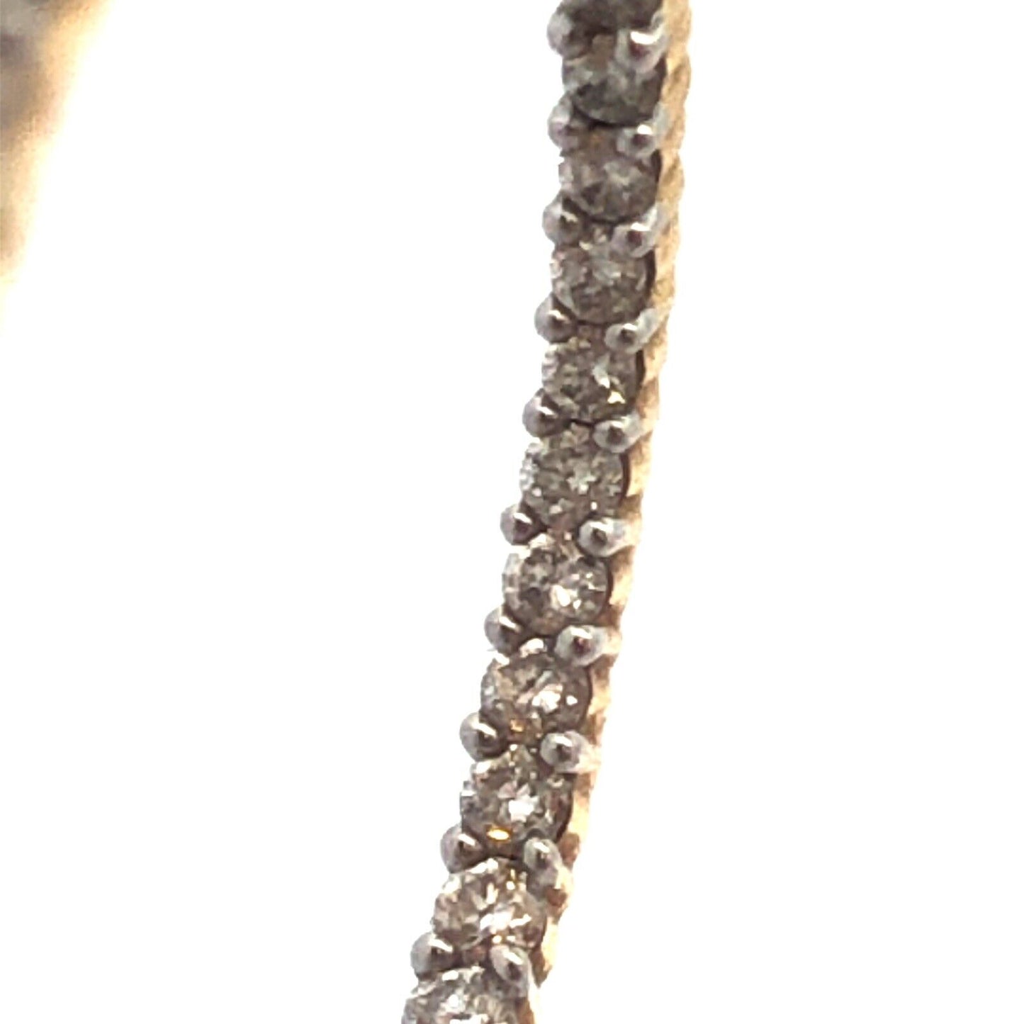 Designer IKS 14K Yellow Gold Diamond Inside Out Statement Hoop Earrings