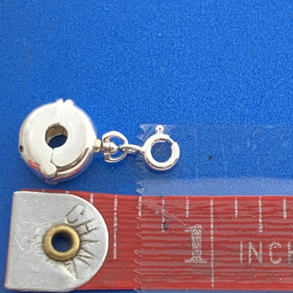 Authentic KALIA 925 Sterling Silver Drop Dangle Slide Bracelet Clip Charm
