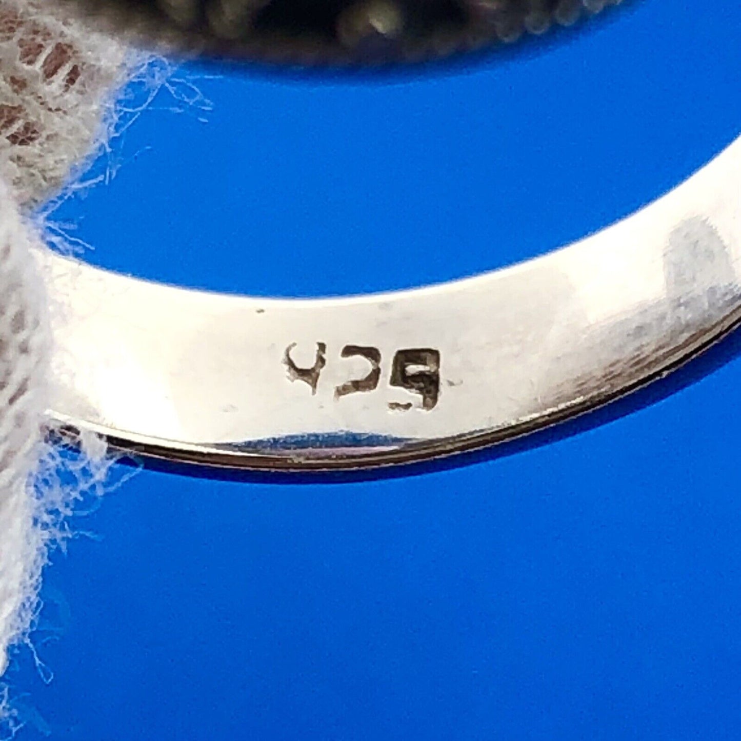 Stunning Sterling Silver 925 Faceted 13.25 ct Amethyst Dome Ring Size 8.75