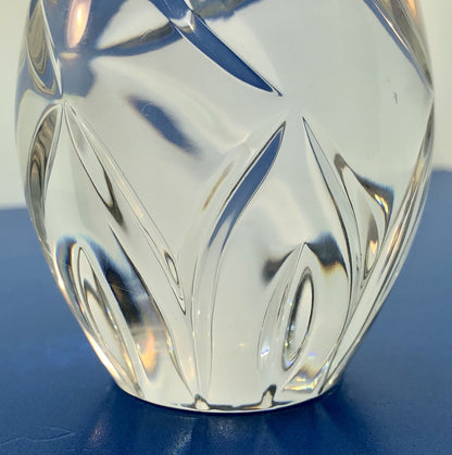 Sullivans Handcrafted Poland 24% PbO Crystal Annual Egg Figurine Paperweight