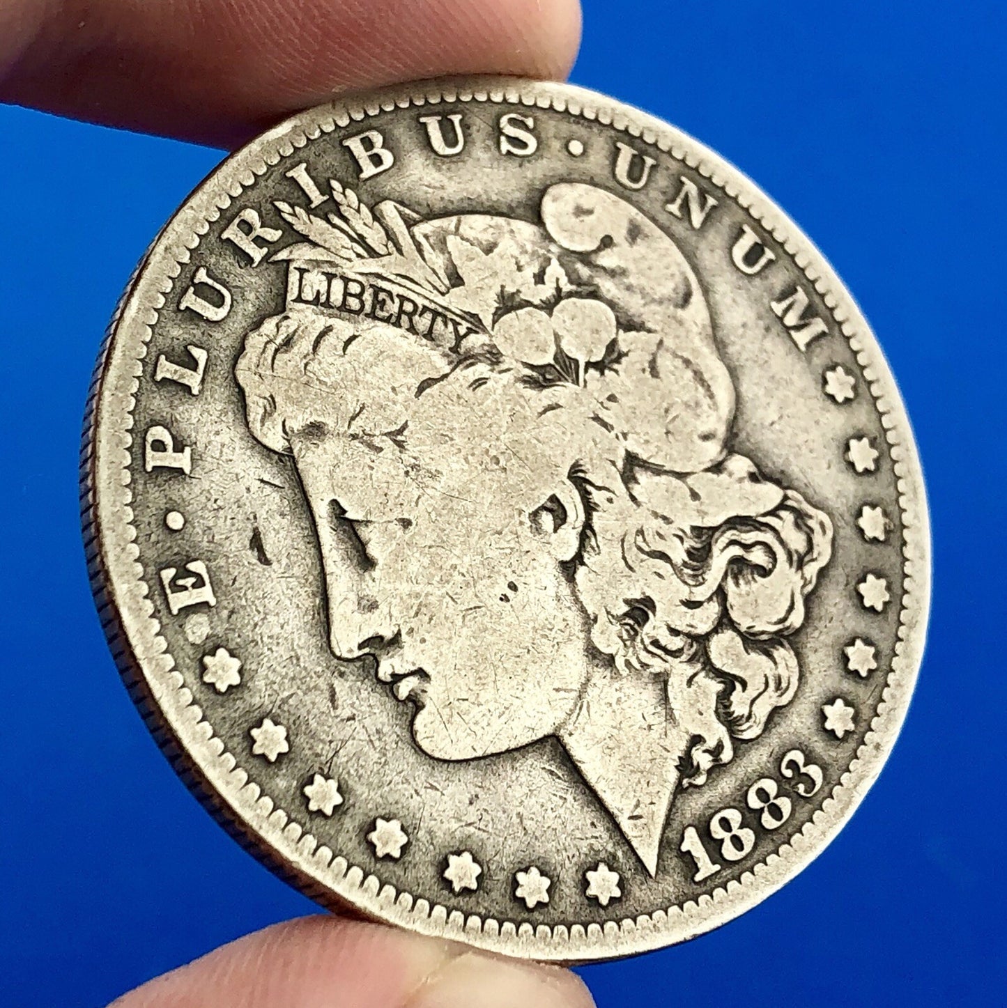1883 S Morgan Silver Dollar Better Key Rare San Francisco Mint Wild West Coin