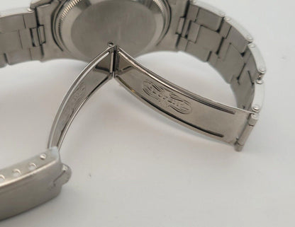 Vintage Rolex Oyster Perpetual 34mm White Dial Silver Bracelet Men's 6532