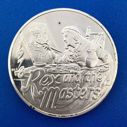 1978 Krewe of REX 999 Silver Mardi Gras Doubloon Rex And The Masters