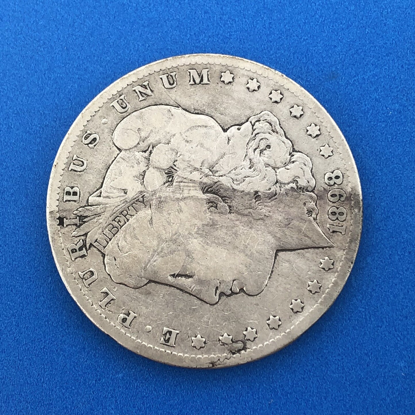 1898 S Morgan Silver Dollar $1 Details Better Key Rare San Francisco Mint Coin