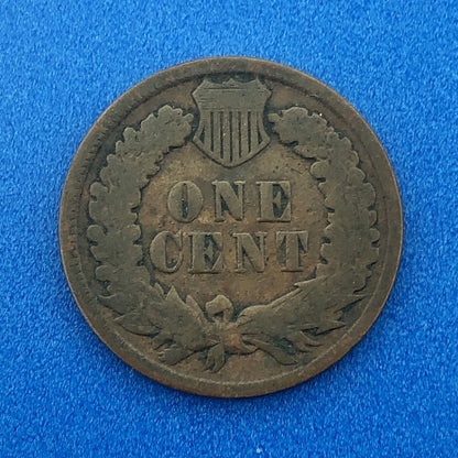 1890 Indian Head One Cent Penny Type 3 Bronze Better Key Philadelphia Coin