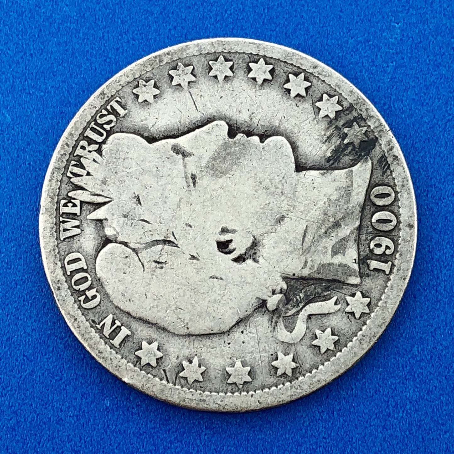 1900 O Barber Silver Half Dollar Better Rare Key New Orleans Mint Coin