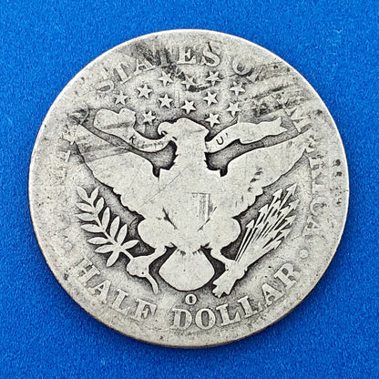 1900 O Barber Silver Half Dollar Better Rare Key New Orleans Mint Coin
