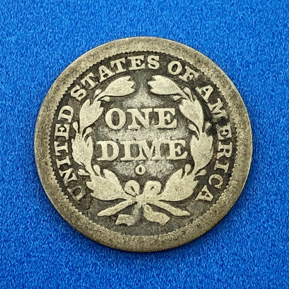 1841 O Seated Liberty Silver Dime 10c Better Key Rare Scarce New Orleans Coin