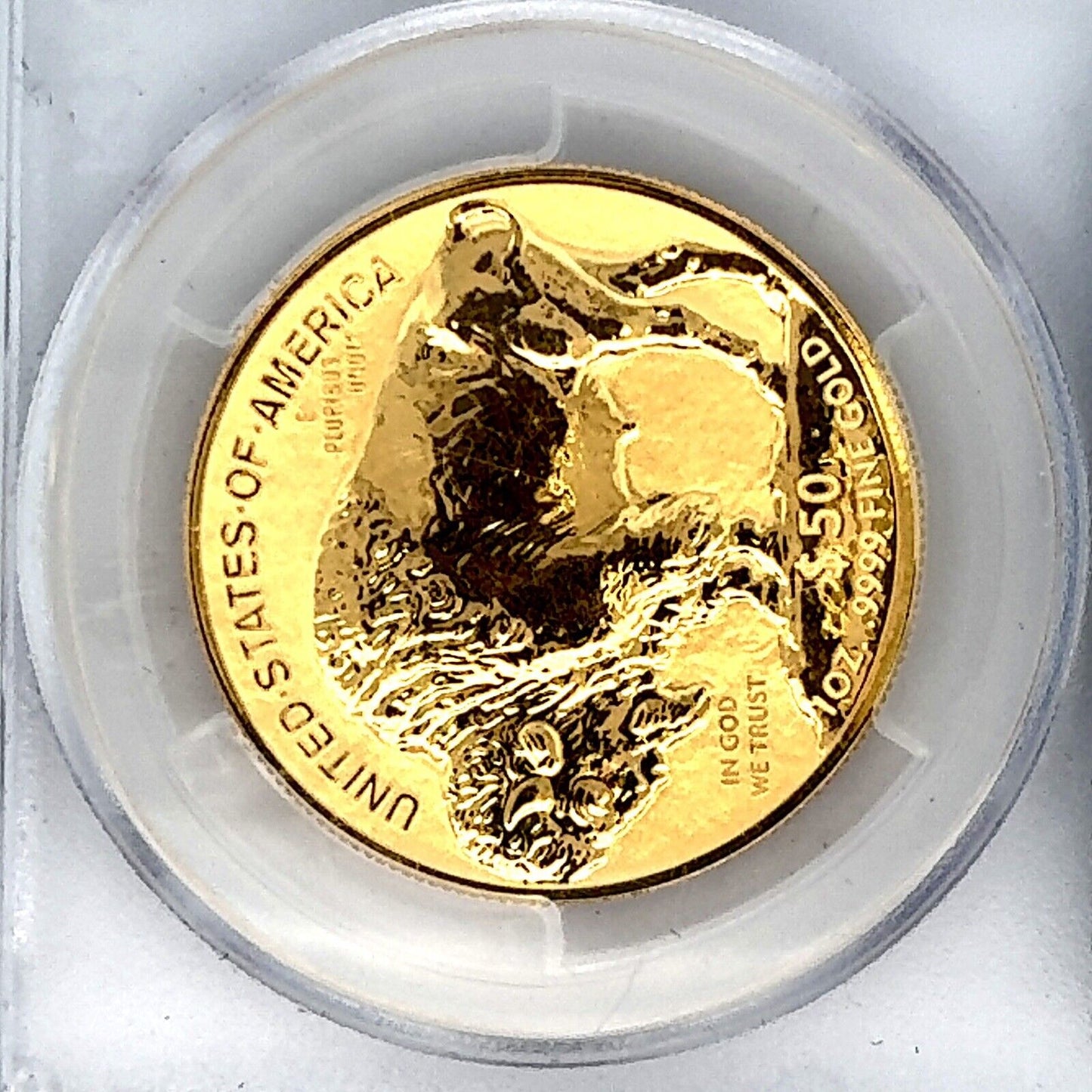 2013-W BUFFALO $50 PCGS PR69 $50 GOLD BUFFALO REVERSE PROOF BLACK DIAMOND