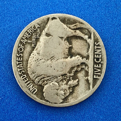 1914 S Indian Head Buffalo Nickel Better Key Scarce San Francisco Mint Coin