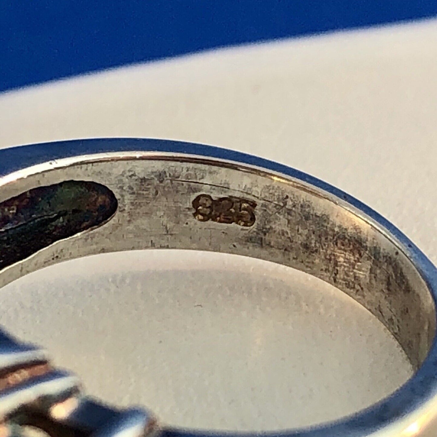 Dramatic Sterling Silver 925 Yellow White CZ Statement Fashion Cocktail Ring