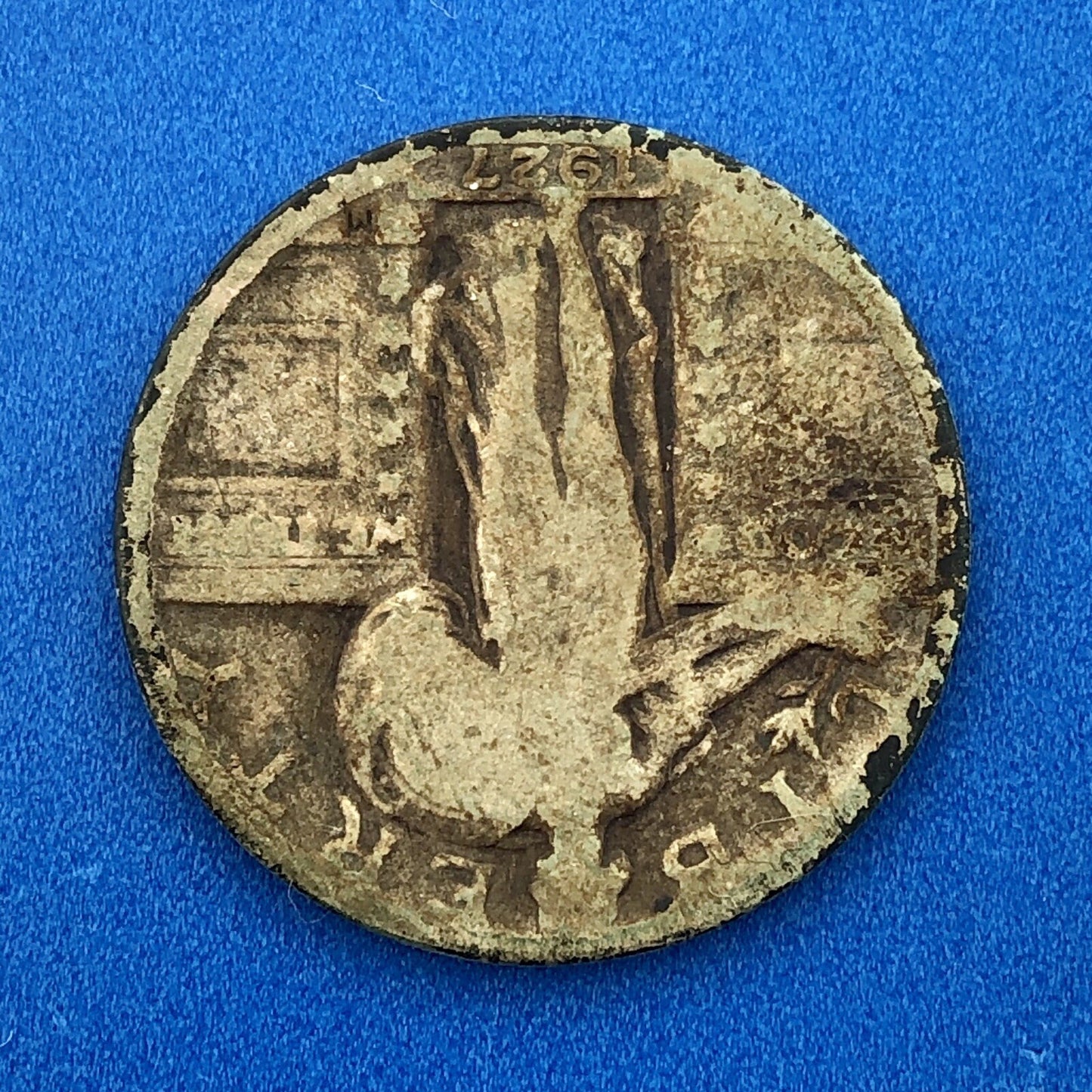 1927 S Silver Standing Liberty Quarter Dollar 25c Better Key San Francisco Coin