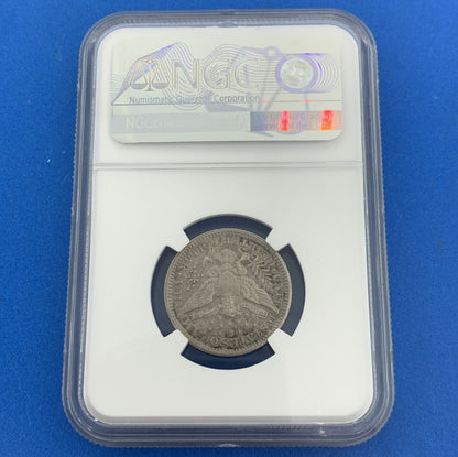 1907 O New Orleans 25c Barber Quarter 90% Silver Au Details NGC Cleaned Coin