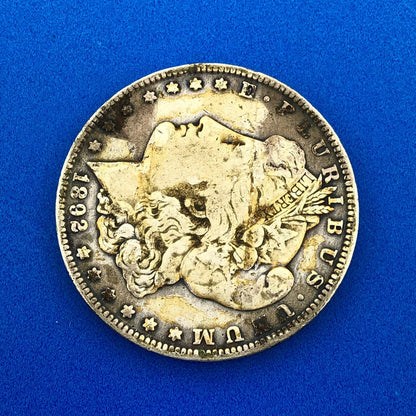 1892 O Morgan Silver Dollar $1 Better Rare Key New Orleans Mint Coin VF