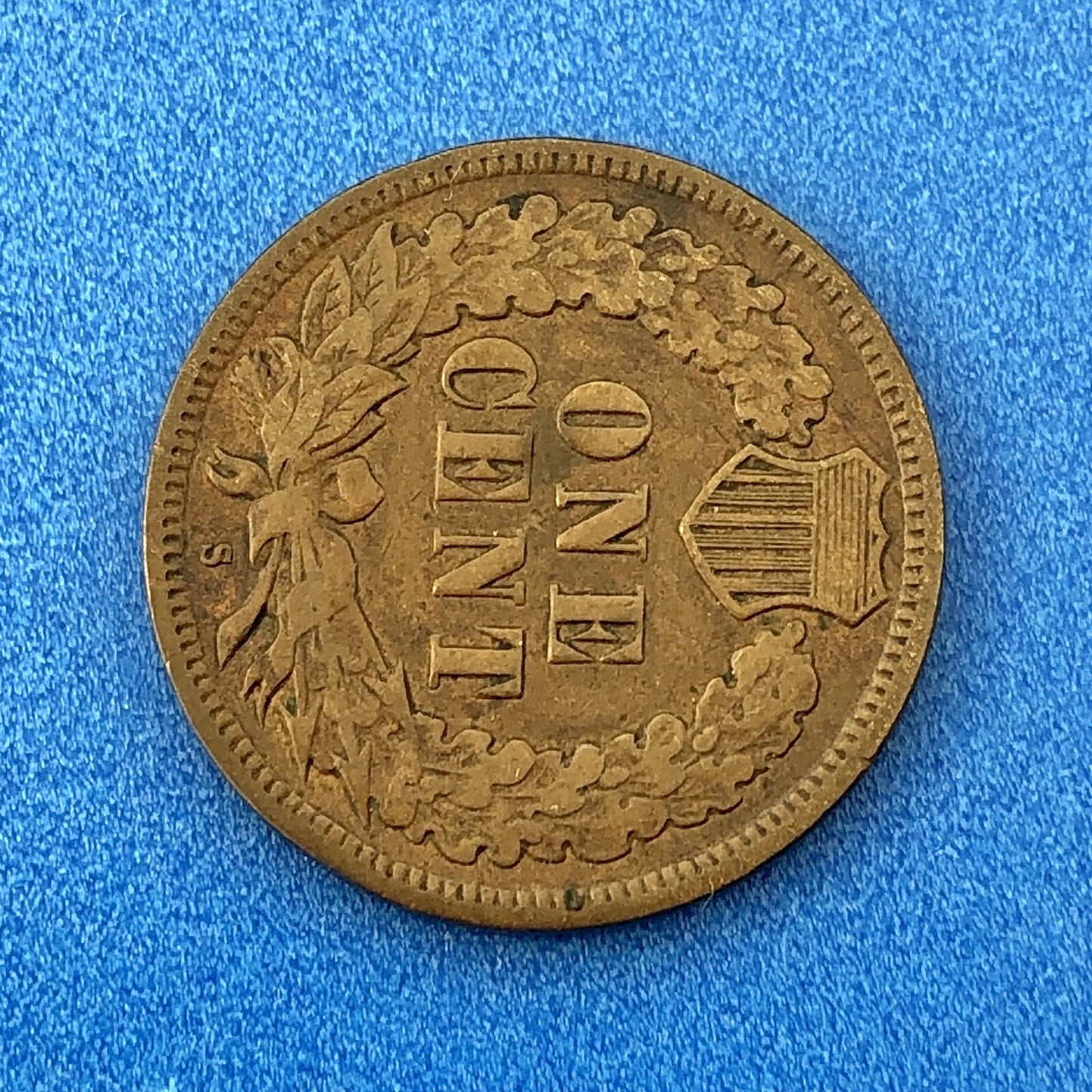 1908 S Indian Head One Cent Penny Type 3 Bronze Better Key San Francisco Coin