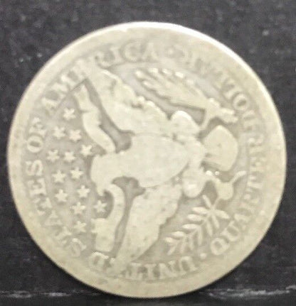 1914 P Silver Barber Quarter Better Key Date Philadelphia Coin Rare Scarce