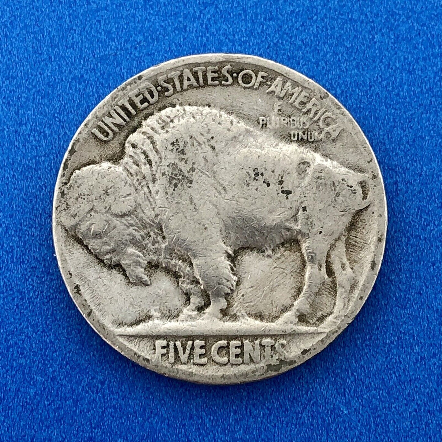 1921 P Indian Head Buffalo Nickel 5c Mixed Date Mint Mark Four Coin Lot