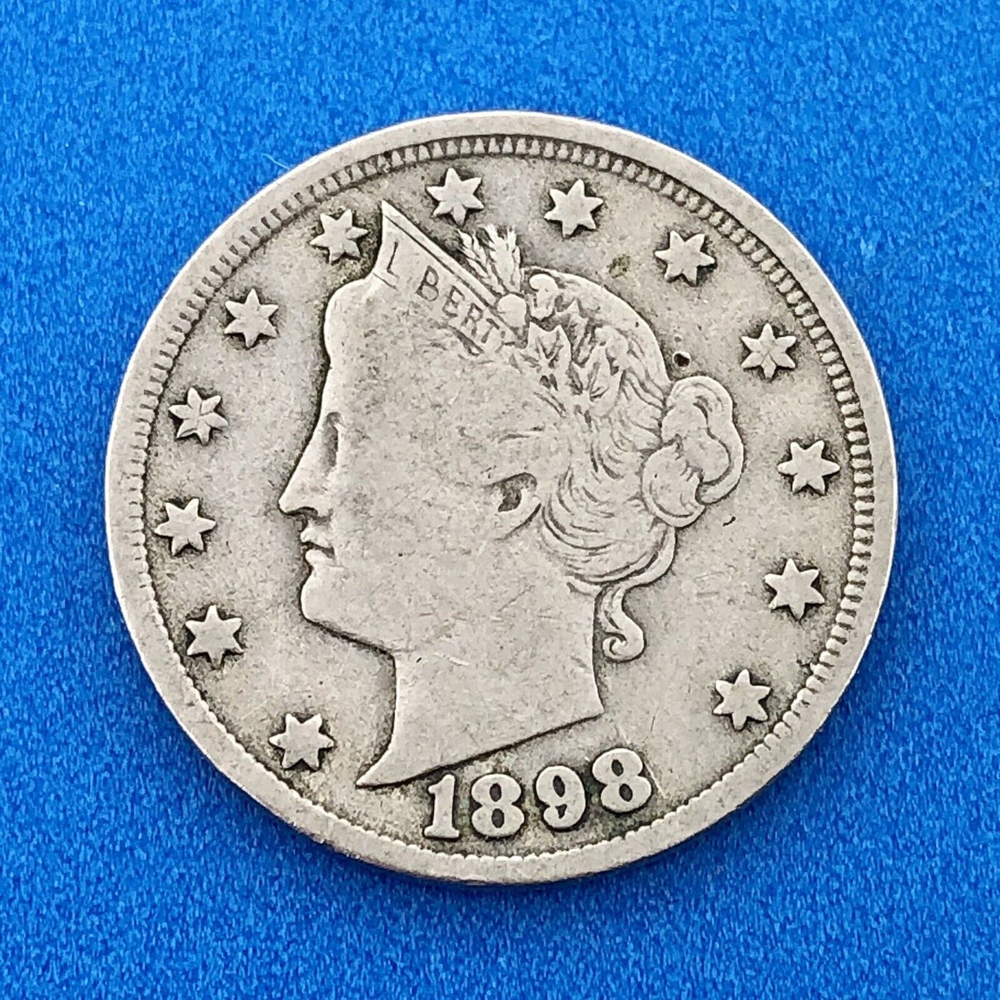 1897 1898 1899 P Liberty Head Nickel Five Cents 5c Rare Philadelphia 3 Coin Lot