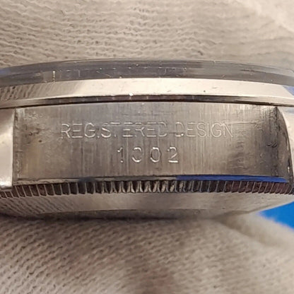 Rolex Stainless Steel Oyster Perpetual 1002 34MM  Silver dial