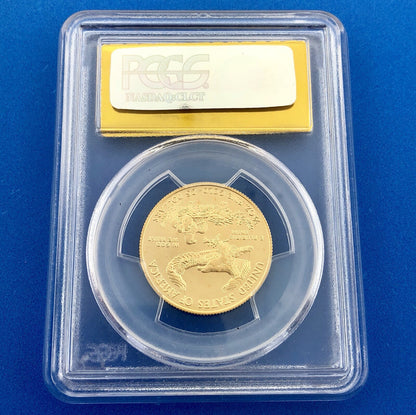 2014 $25 Gold 1/2 OZ PCGS MS70 First Strike Gold American Eagle Rare Label