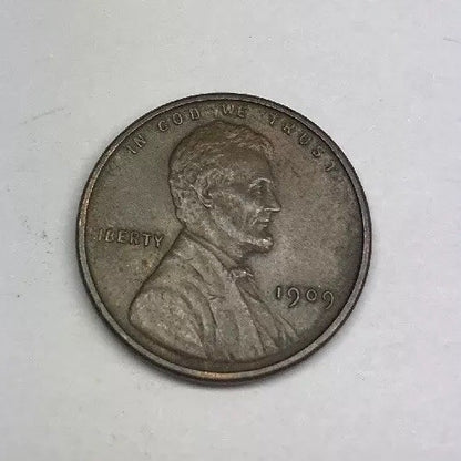 1909 VDB Lincoln Cent 1c Wheat Penny First Year of Series Key Philadelphia Coin