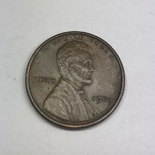1909 VDB Lincoln Cent 1c Wheat Penny First Year of Series Key Philadelphia Coin