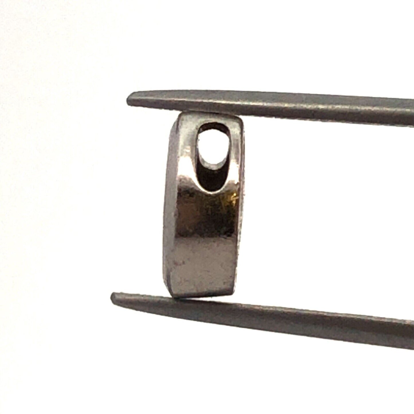 Designer 14K White Gold Round Diamond Cluster Round Slide Pendant