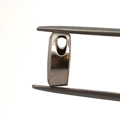 Designer 14K White Gold Round Diamond Cluster Round Slide Pendant