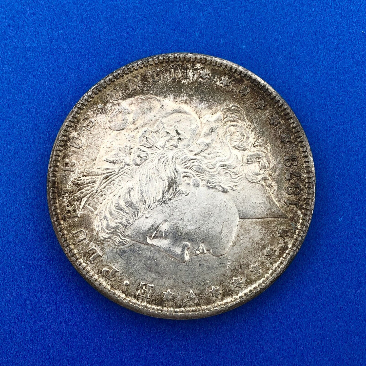 1878 S Morgan Silver Dollar $1 Better Semi Key San Francisco Mint Coin AU