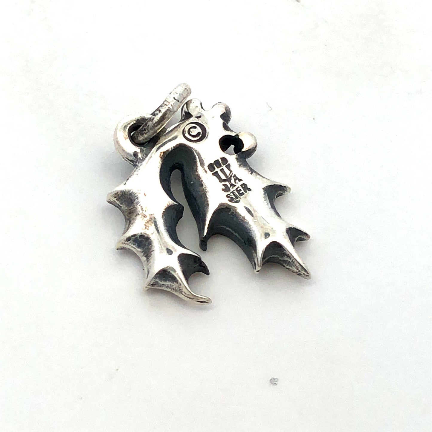 Retired James Avery 925 Sterling Silver Mistletoe Holly Berry Christmas Charm