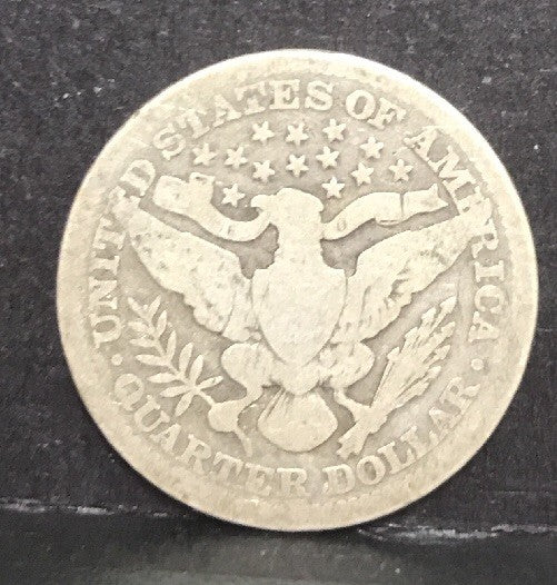 1914 P Silver Barber Quarter Better Key Date Philadelphia Coin Rare Scarce
