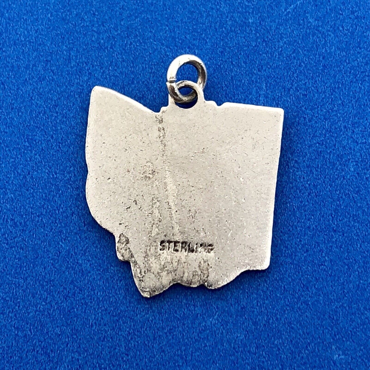 Sterling Silver State Charm - Ohio