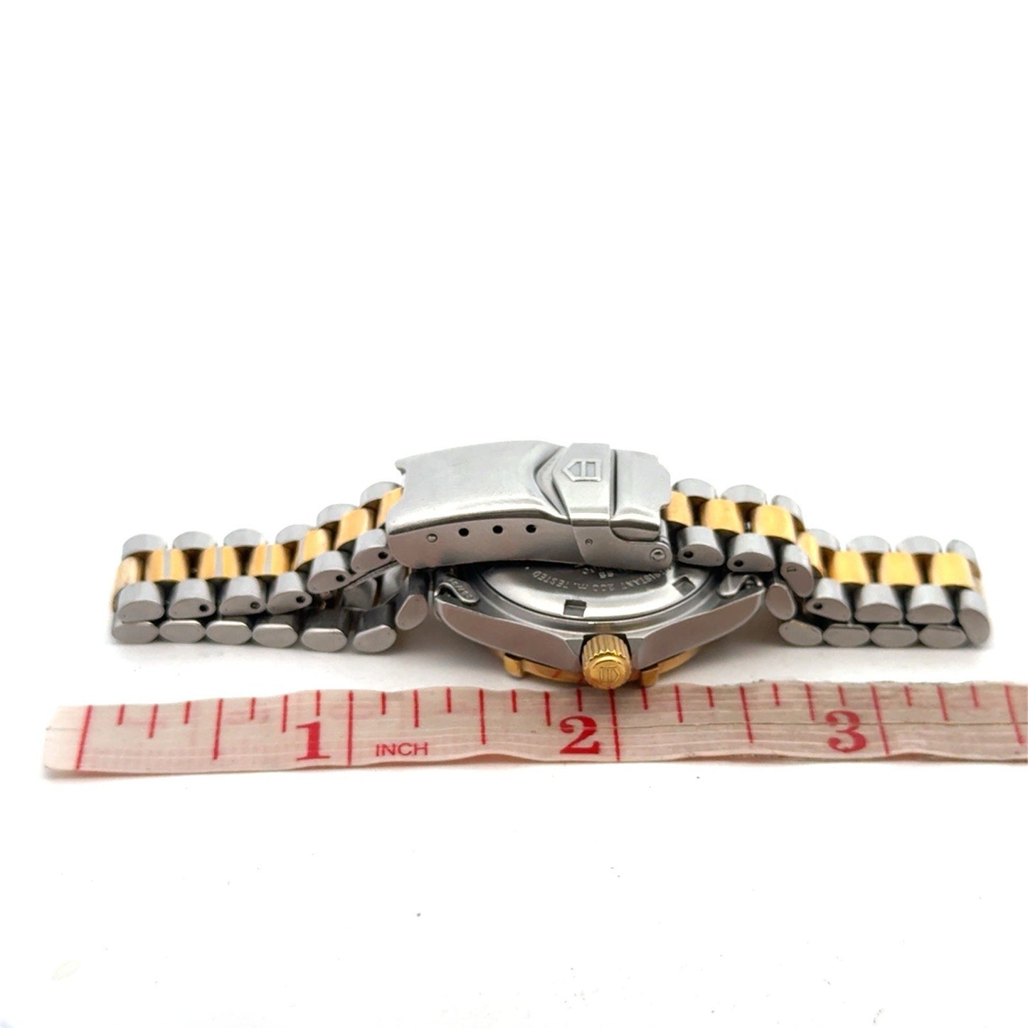 Tag Heuer Professional Two Tone 200 Meter WE1420-R Swiss Made Ladies Wristwatch