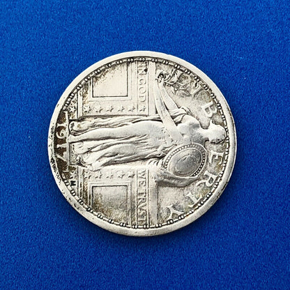 1917 P Standing Liberty Silver Quarter 25c Type 1 Philadelphia VF/XF Details