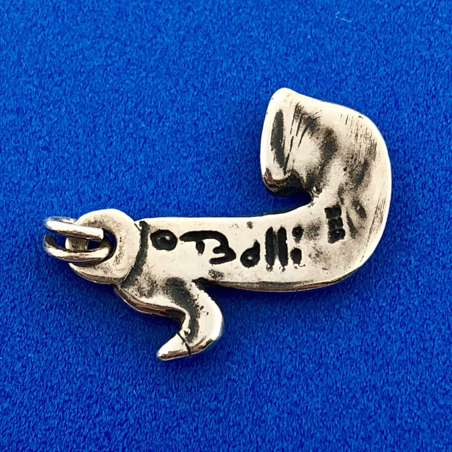 Iconic Jose Balli 925 Sterling Silver Jazz Saxophone New Orleans Charm Pendant