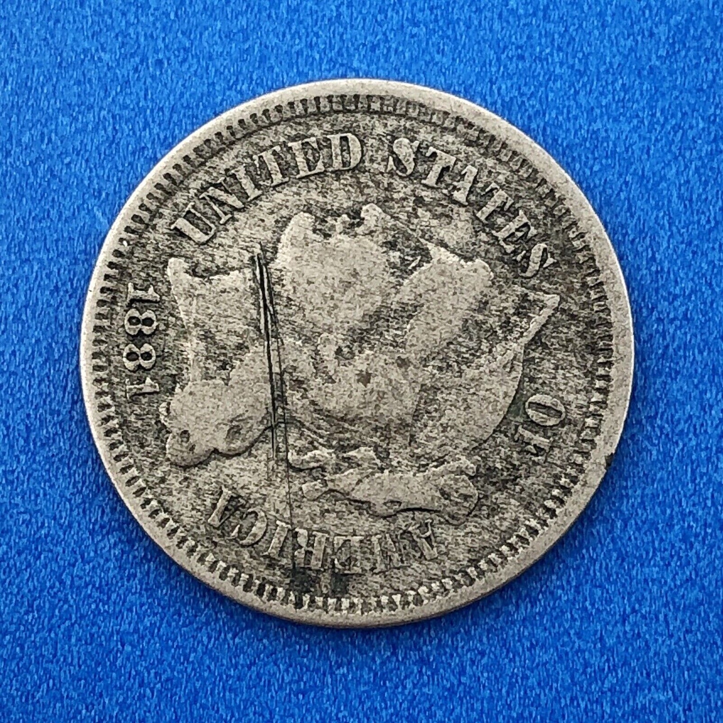 1881 P Nickel Three Cent Piece 3c Better Key Rare Scarce Philadelphia Coin