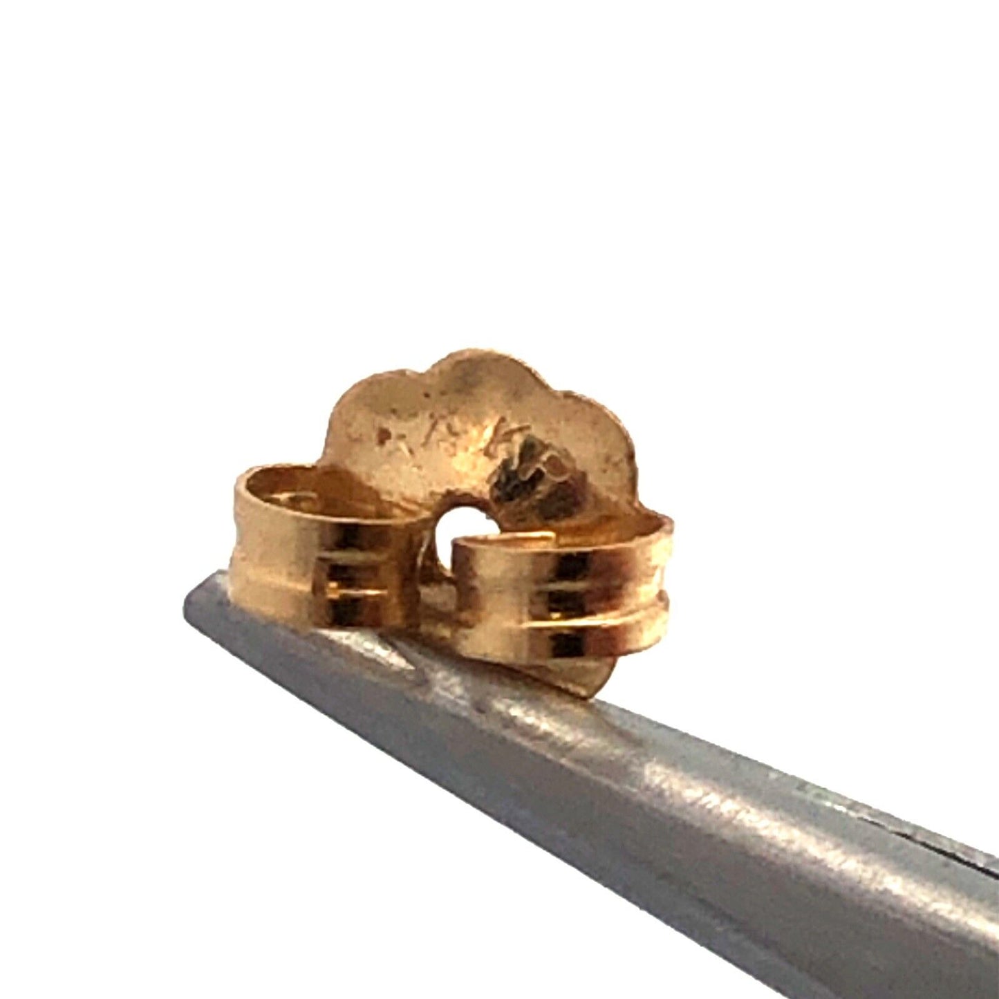 14K Yellow Gold Round Pearl Solitaire Ball Everyday Stud Earrings