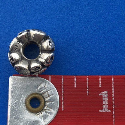 Retired Pandora Sterling Silver 925 ALE Primrose Path White CZ Spacer Charm