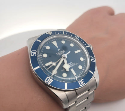 Tudor Geneve Black Bay 58 39mm Blue Dial & Bezel Steel Men's Swiss Watch 79030B